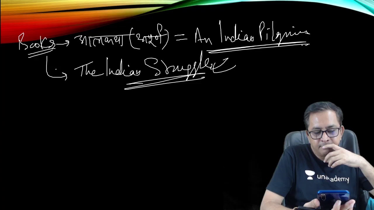 History Revision | Various Personalities | Anurag Saunakia Unacademy UPSC Articulate