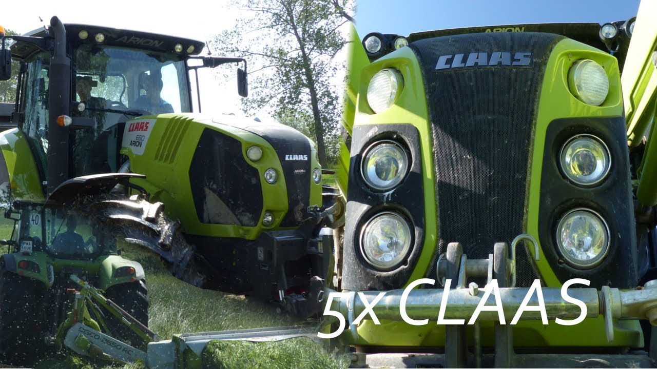 Sianokiszonka 2018 vs 5x Claas&Case!