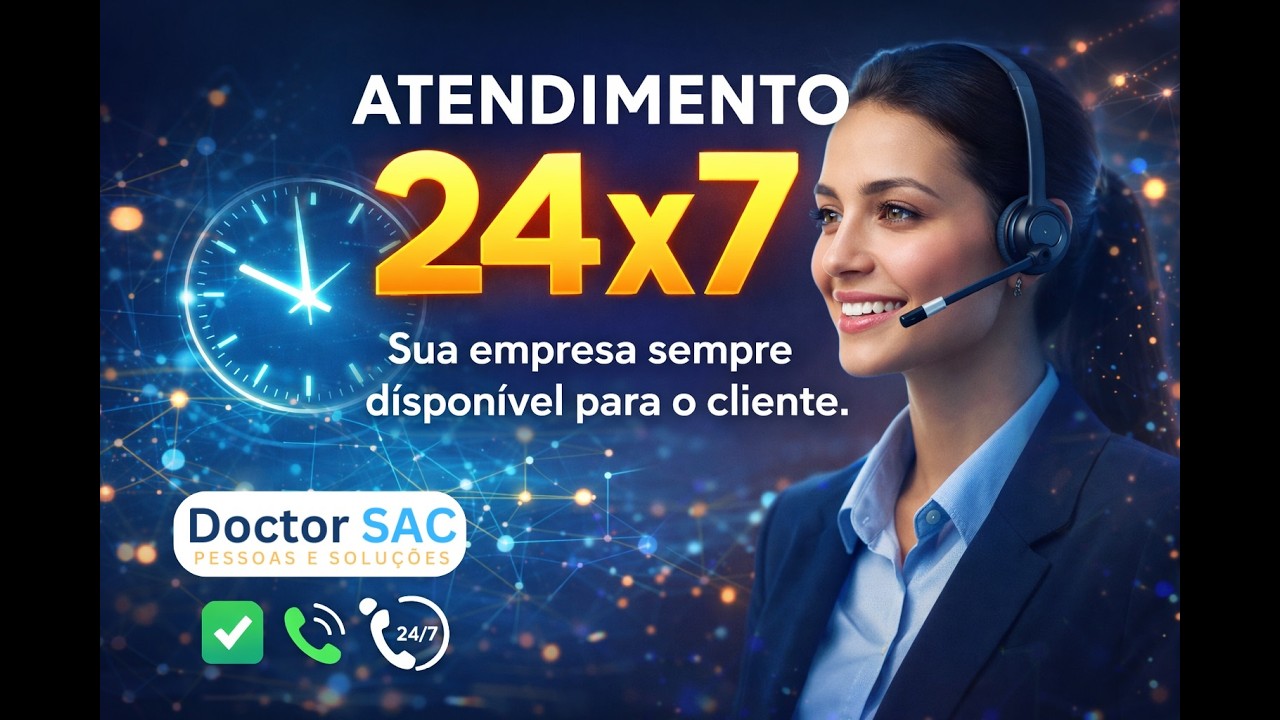 Atendimento 24x7 Omnichannel