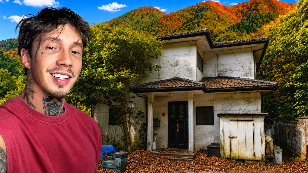 Living in an Abandoned $19,000 House in Japan