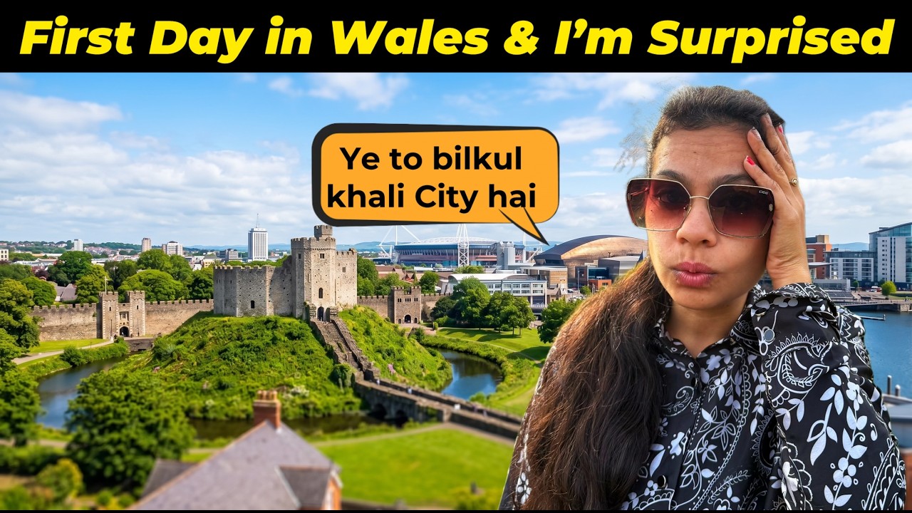 First Time in Cardiff, Wales! 🇬🇧 Complete City Tour + Cardiff Castle & Bay
