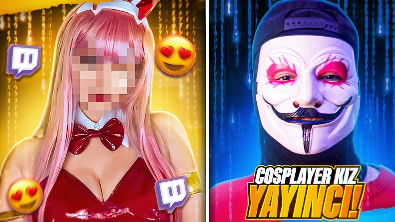 COSPLAYER KIZ YAYINCIYI HİLEYLE TROLLEDİM! SEVGİLİSİ ODAYI BASTI! (CS 2)