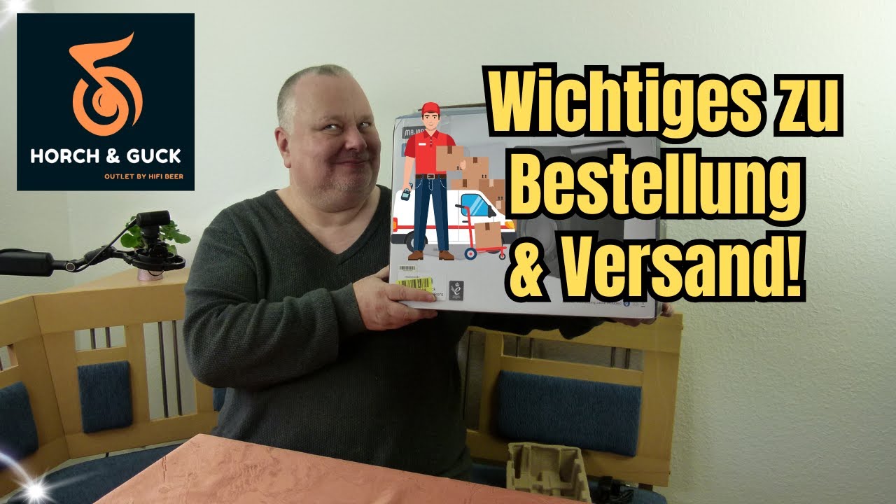 Schnell&sicher: So läuft deine Bestellung/Lieferung bei Horch & Guck ab! Darauf solltest du achten!✅