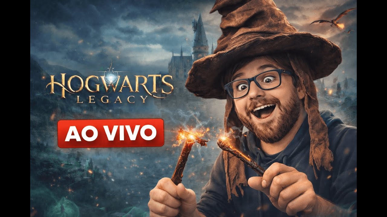 🔴 Hogwarts Legacy –Esse jogo esta simplesmente maravilhoso!🪄 | AO VIVO 🔴