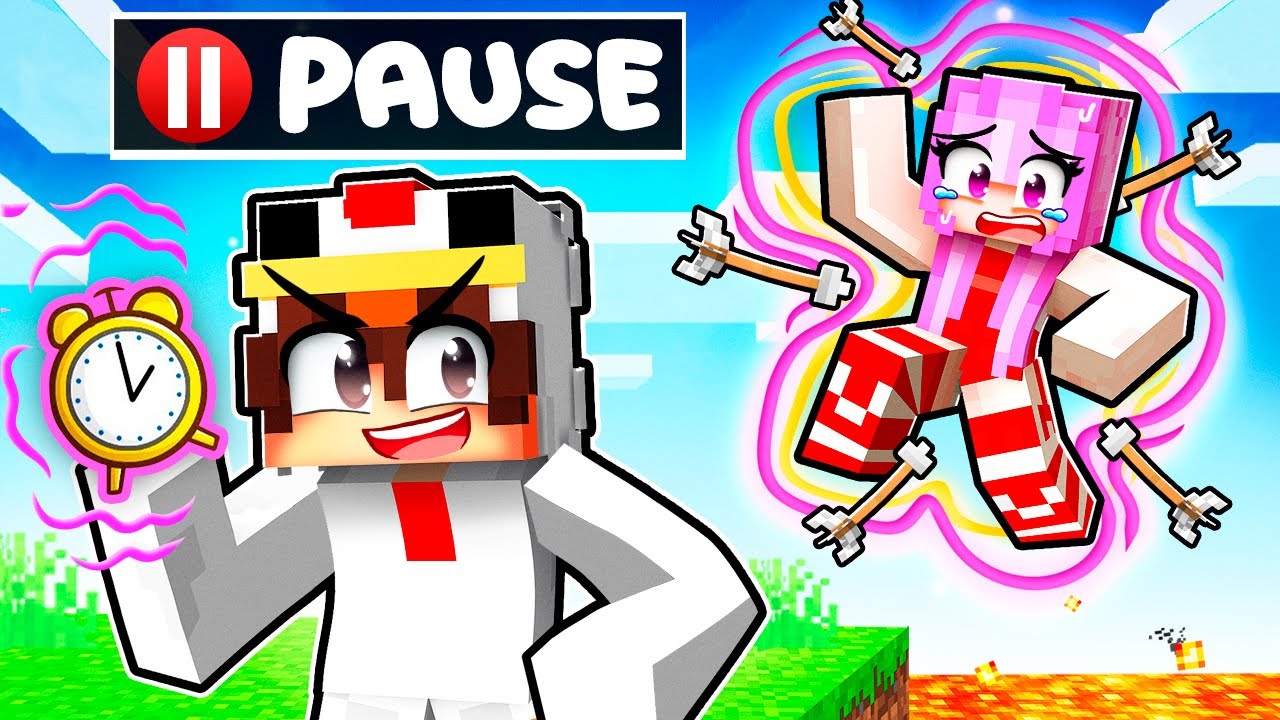 J'ai ARRÊTER le TEMPS pour PRANK ma FANGIRL sur Minecraft !