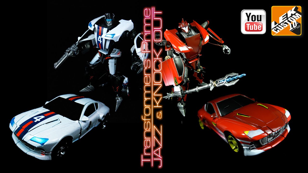 Custom Transformers Prime JAZZ & KNOCK OUT by LEK Custom Toys 2012