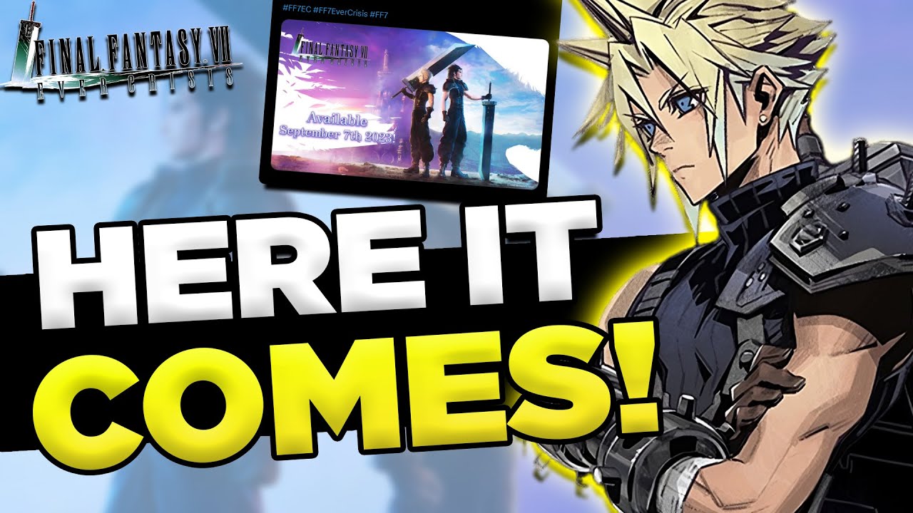 FF7 Ever Crisis RELEASE DATE CONFIRMED! Should You Play??  (Final Fantasy 7 Ever Crisis)