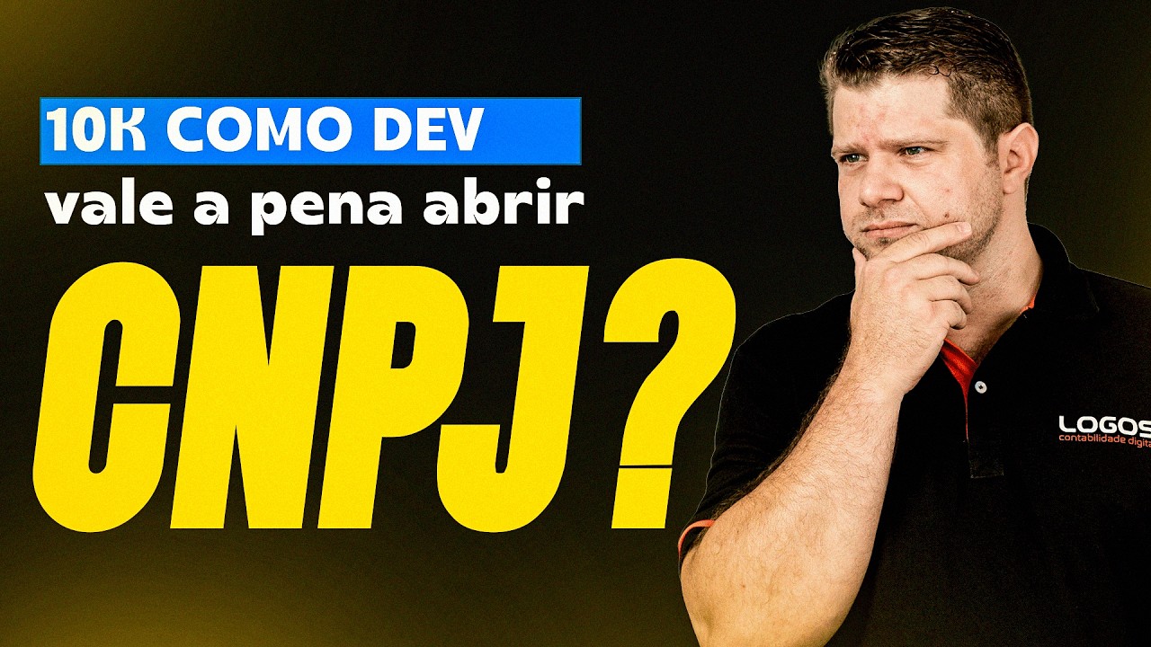 DESENVOLVEDOR FATURANDO 10K: VALE A PENA ABRIR CNPJ? 👨‍💻 (Cálculo na prática!)