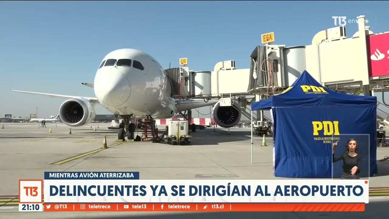El minuto a minuto del asalto al aeropuerto