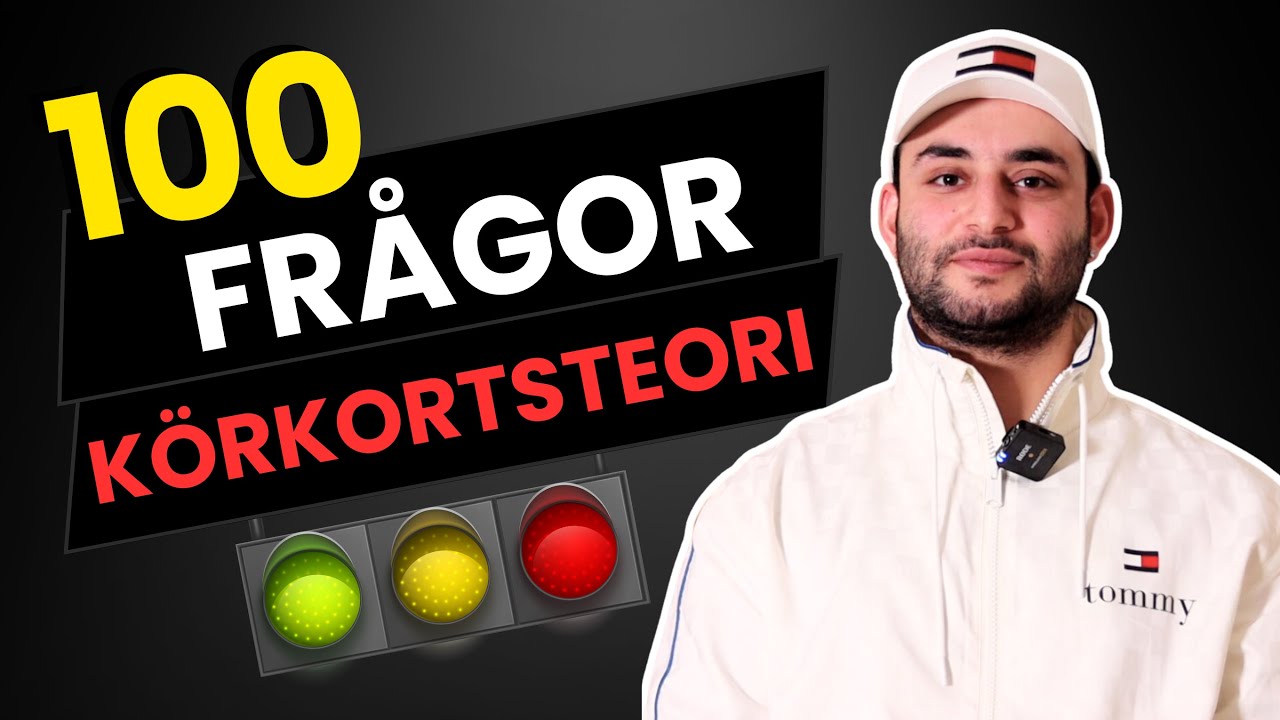 100 körkortsfrågor för B-körkort