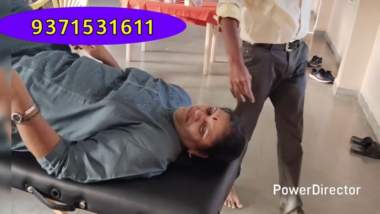 L4-L5 Disc Compression | Spondylitis Treatment | @DrUmeshKale Chiropractor #painrelief 