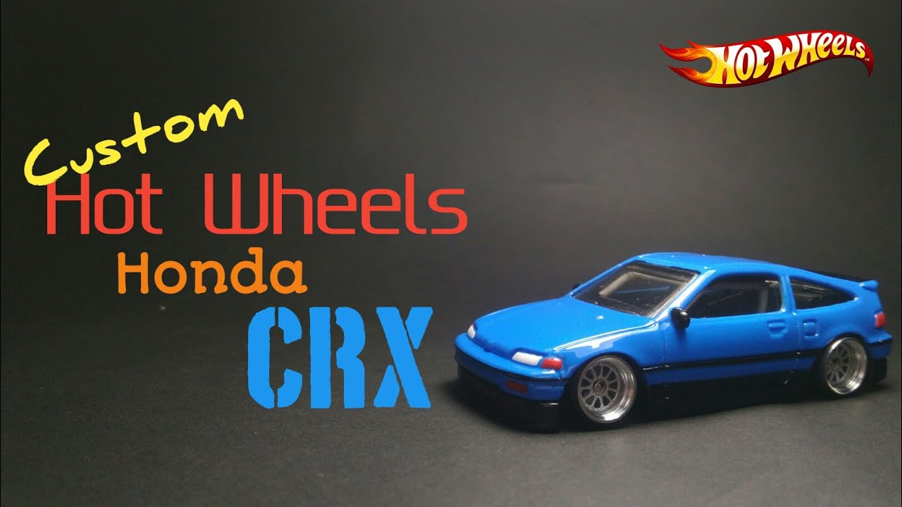 Custom Simple Hot Wheels Honda CRX