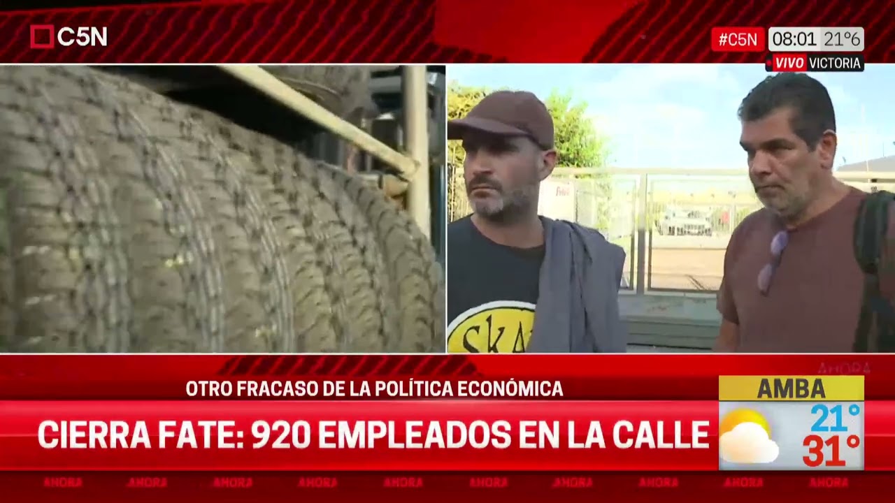 CERRÓ la HISTÓRICA FÁBRICA de NEUMÁTICOS FATE