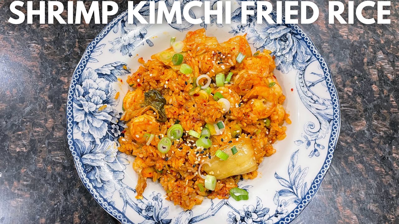 Shrimp Kimchi Fried Rice | POV Cooking