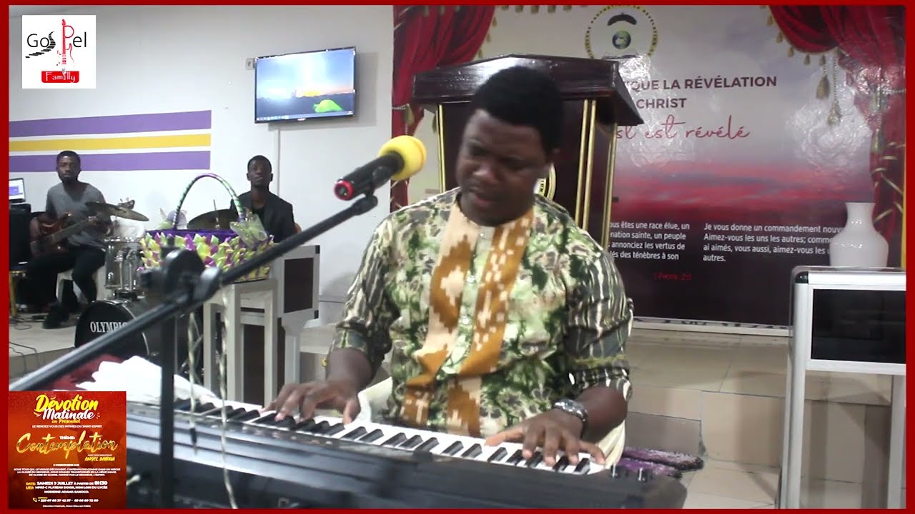 🌟 CHRIST EST ÉLEVÉ - Ange Dieudonné BAHOUA | Louange Céleste pour Élever Vos Âmes 🎶