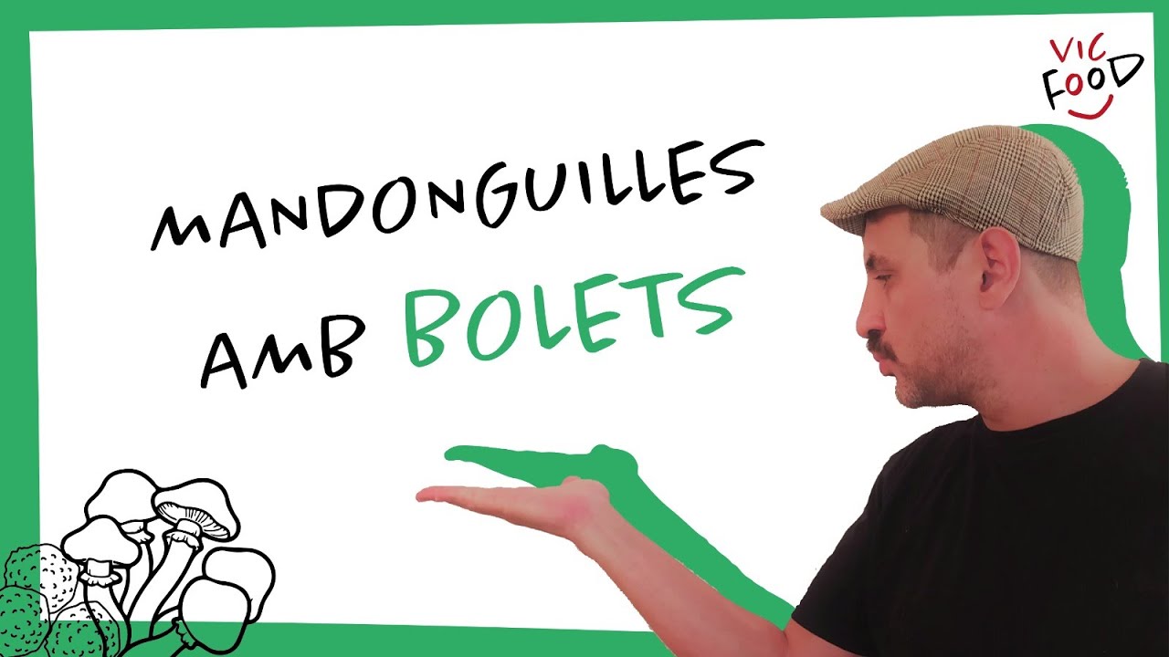 📢 Recepta MANDONGUILLES amb BOLETS (Xampinyons i camagrocs) - Cuina Catalana (Fàcil i ràpid)