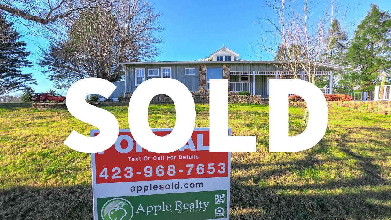 SOLD // 1641 Conklin Rd, Telford, TN 37690