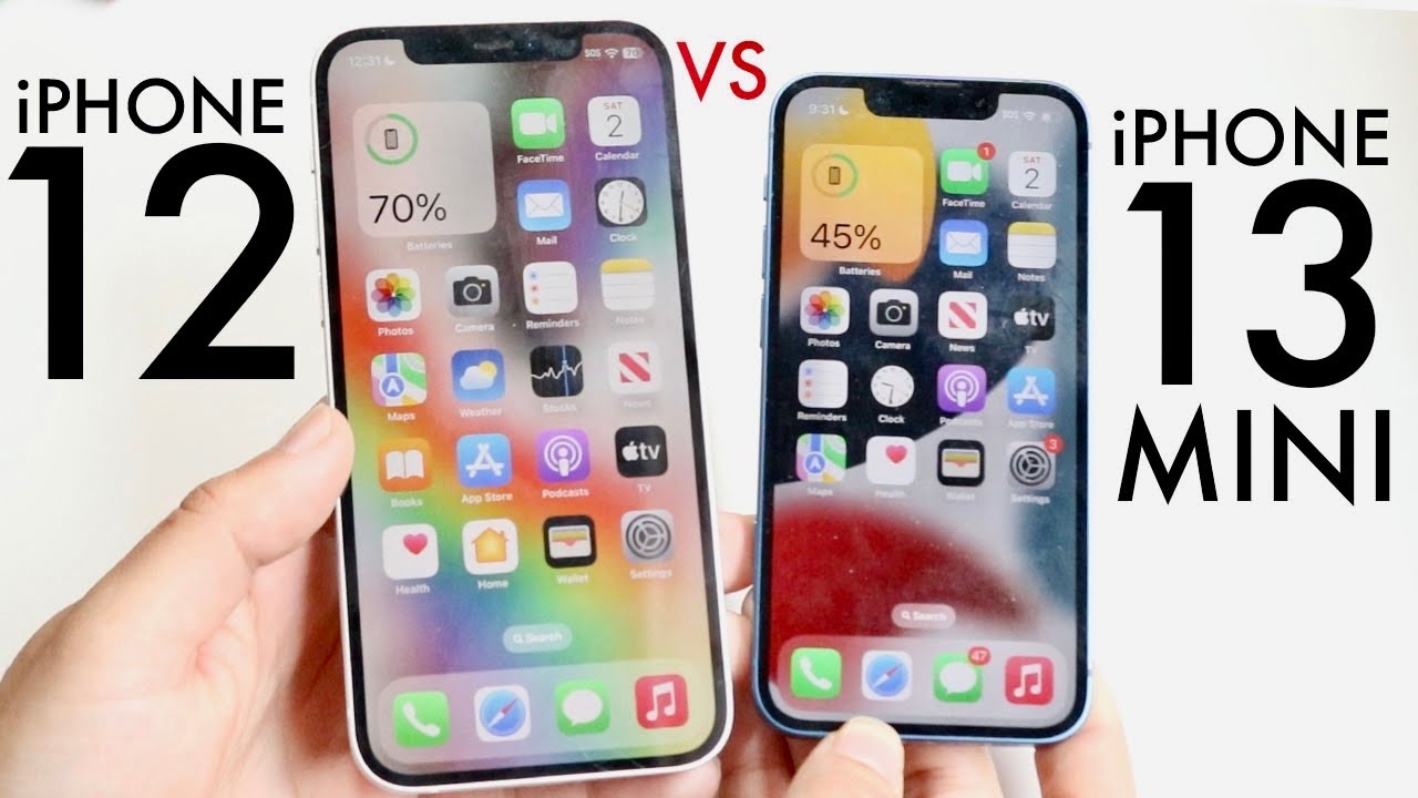 iPhone 13 Mini Vs iPhone 12 In 2024! (Comparison) (Review)