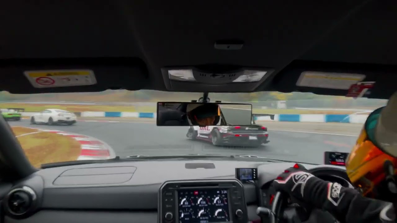 チューニングフェスタ2022 R35GTR マイスター4WD 2022年11月13日 ENDLESSタケチャンR 4週目　赤旗終了　マイスターカップ　岡山国際サーキット　TuningFesta2022