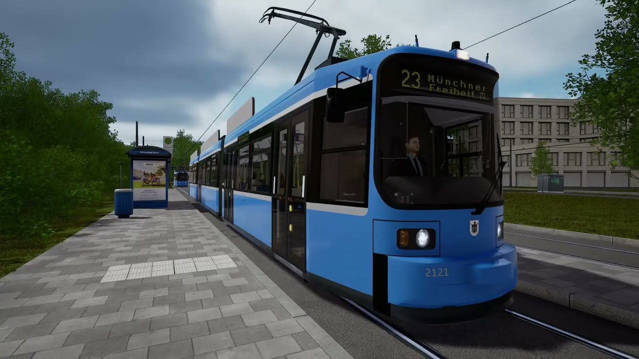 MVG line 23 / R2.2b / Schwabing Nord-Münchener Freiheit / Weird Car