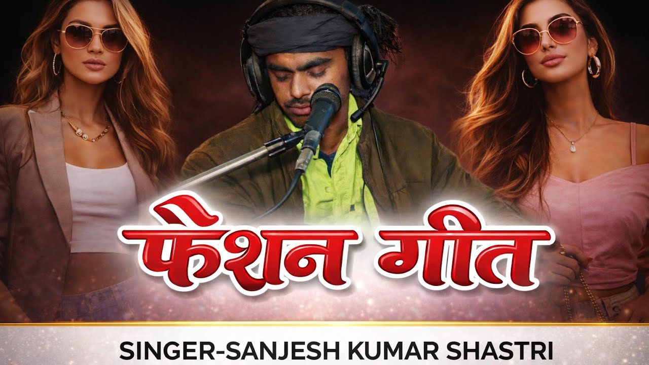 #फैशन गीत !! बिगाड़ो रे फैशन ने देश बिगाड़ो!!संजेश कुमार शास्त्री 