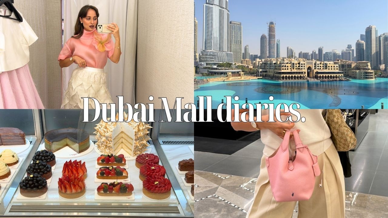 Дневник из Dubai Mall | Где поесть, люксовый шопинг, Jacquemus, Gucci и моя новая сумка Isabel Ma...