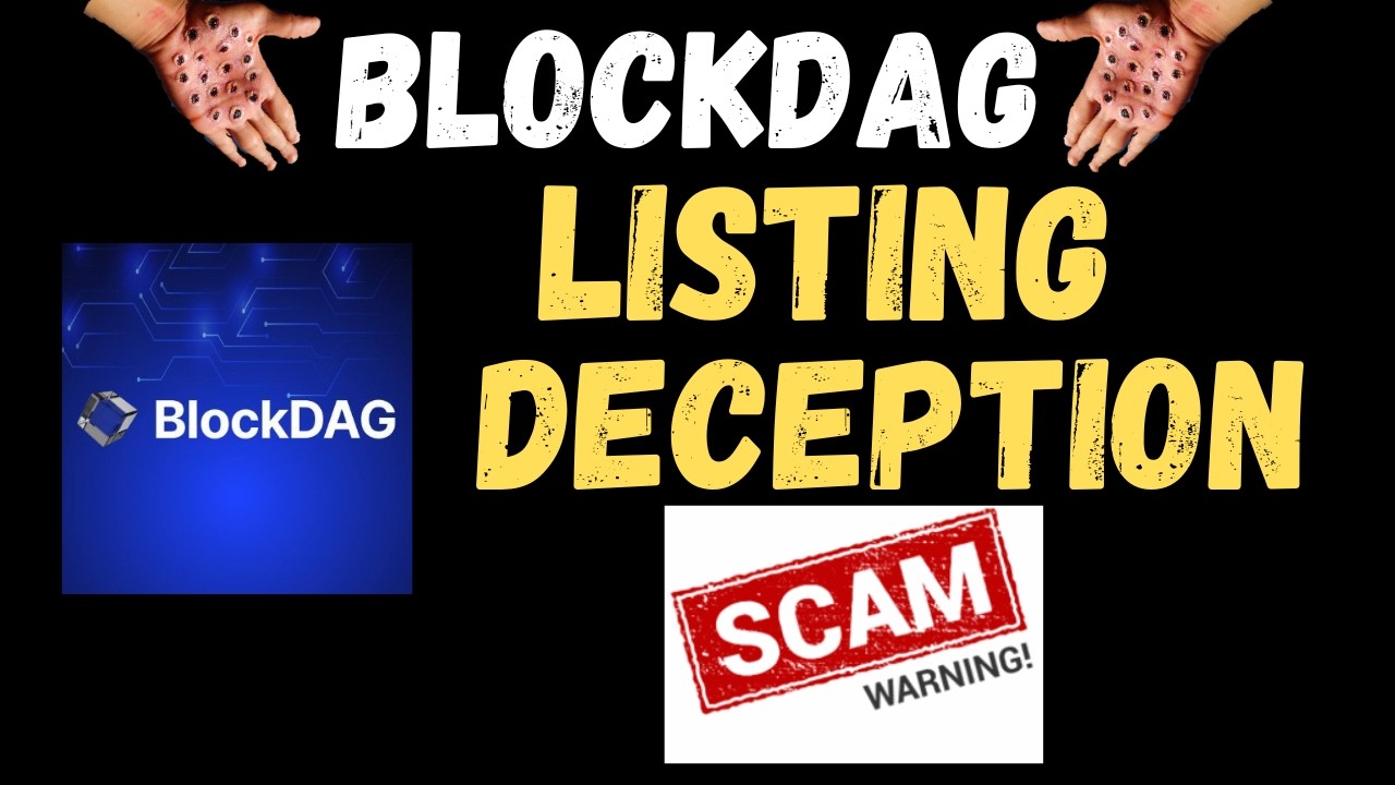 BLOCKDAG BLOCK DAG BDAG PRESALE COIN CRYPTO SCAM UPDATE NEWS LAUNCH LISTING BLACKDAG AIRDROP