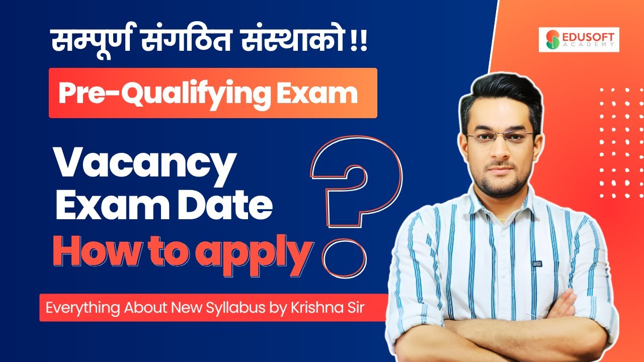 📢 Unified Examination System - Pre-Qualification Exam | How to apply❓ #Vacancy #Syllabus #ExamDate