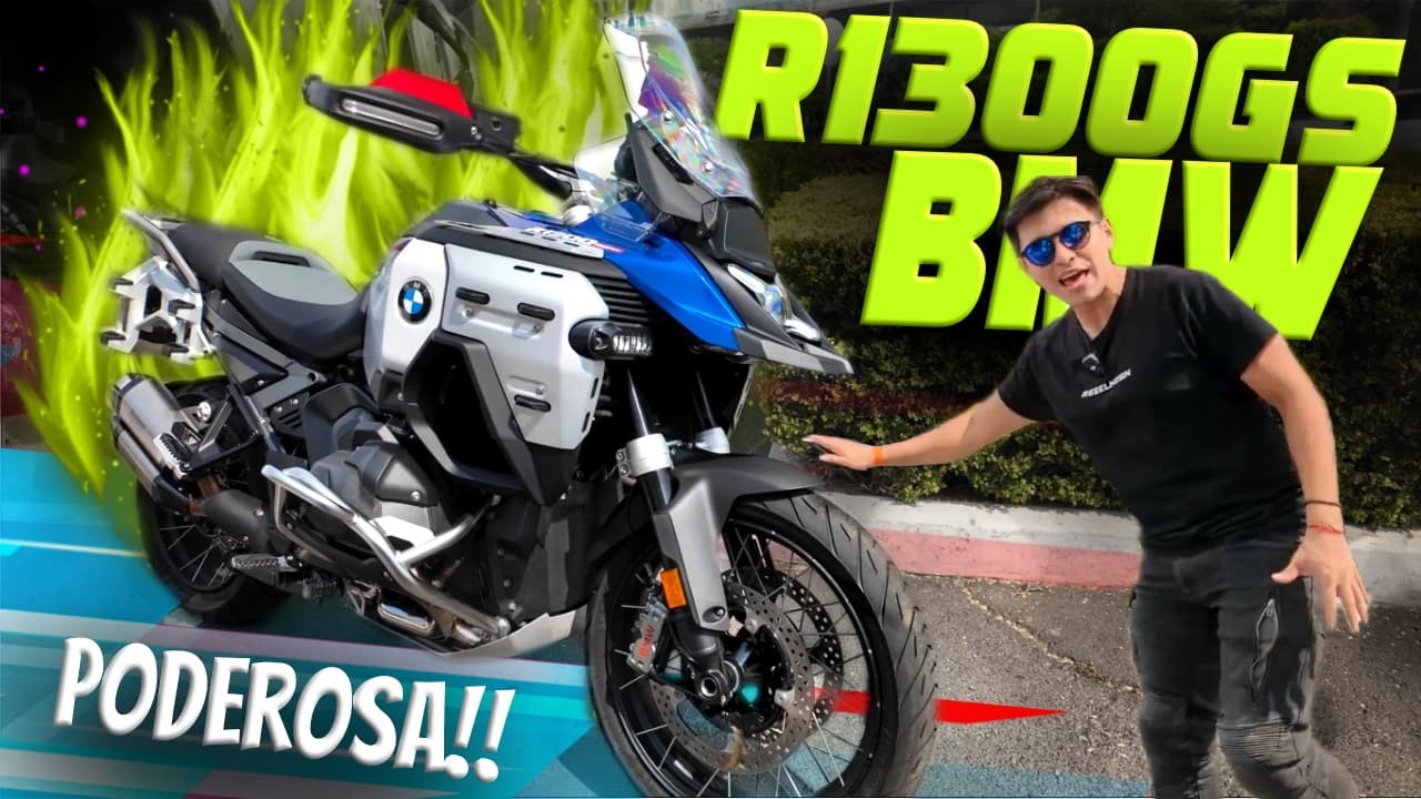 BMW R 1300 GS Adventure | más DEPORTIVA de lo que parece.