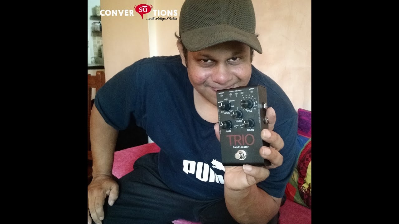 Floyd Fernandes explains the Digitech TRIO Band Creator Pedal || SudeepAudio.com
