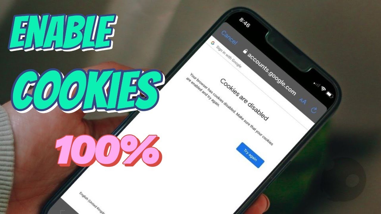 Cookies Are Disabled on Your Google Account? | How to Fix on iPhone