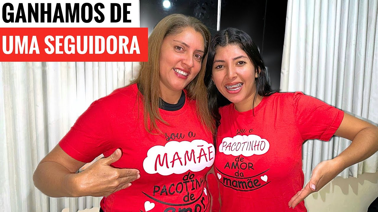 EU E MINHA MÃE GANHAMOS UM PRESENTE DO PARÁ | CACHORRO QUENTE DE FORNO.￼