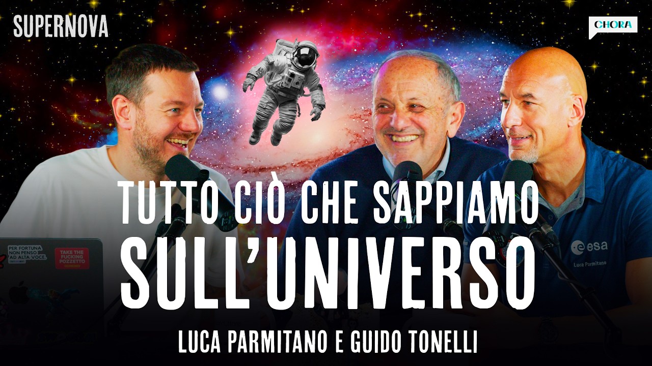 TRA LE STELLE CON L&rsquo;ASTRONAUTA LUCA PARMITANO E IL FISICO GUIDO TONELLI