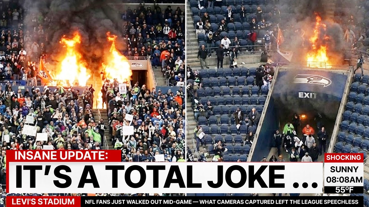 NFL Fans Just Walked Out Mid-Game — What Cameras Captured Left the League SPEECHLESS