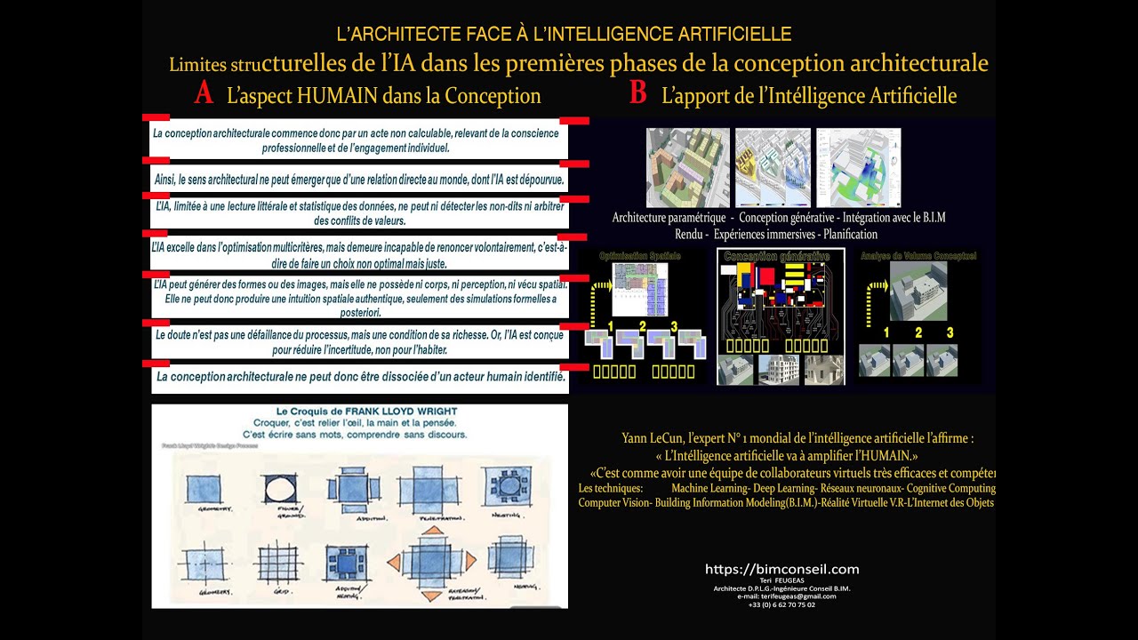 L'apport  de l'intelligence humaine dans la conception architecturale.Les limites de la I.A.28 12 25