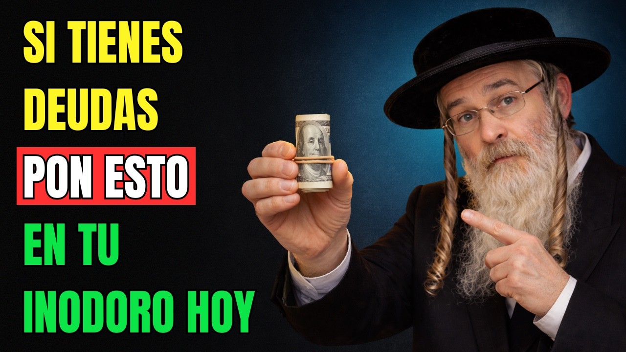 Pon Esto en Tu INODORO Antes de Dormir — Ritual de Prosperidad Judía