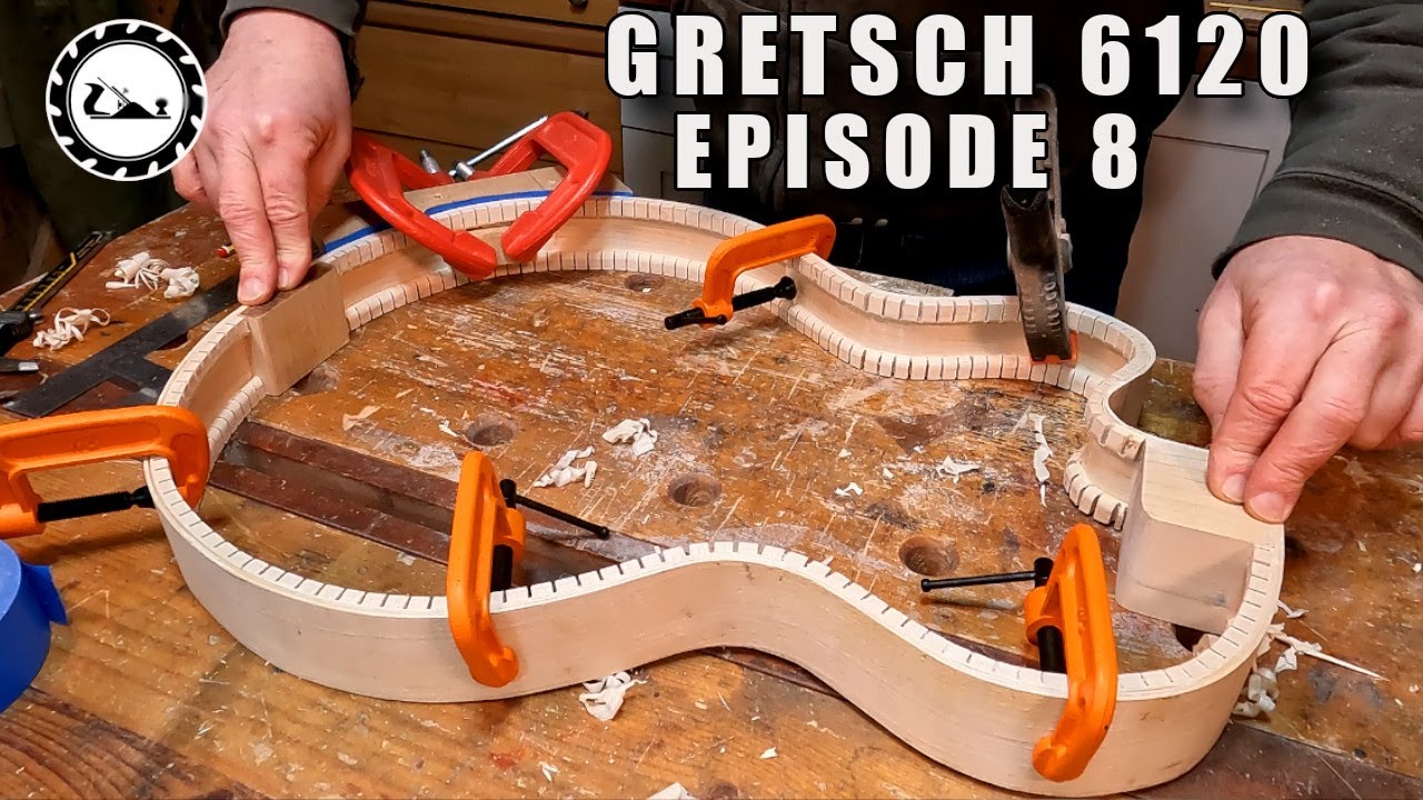Сборка гитары в стиле Gretsch 6120. Эпизод 8.