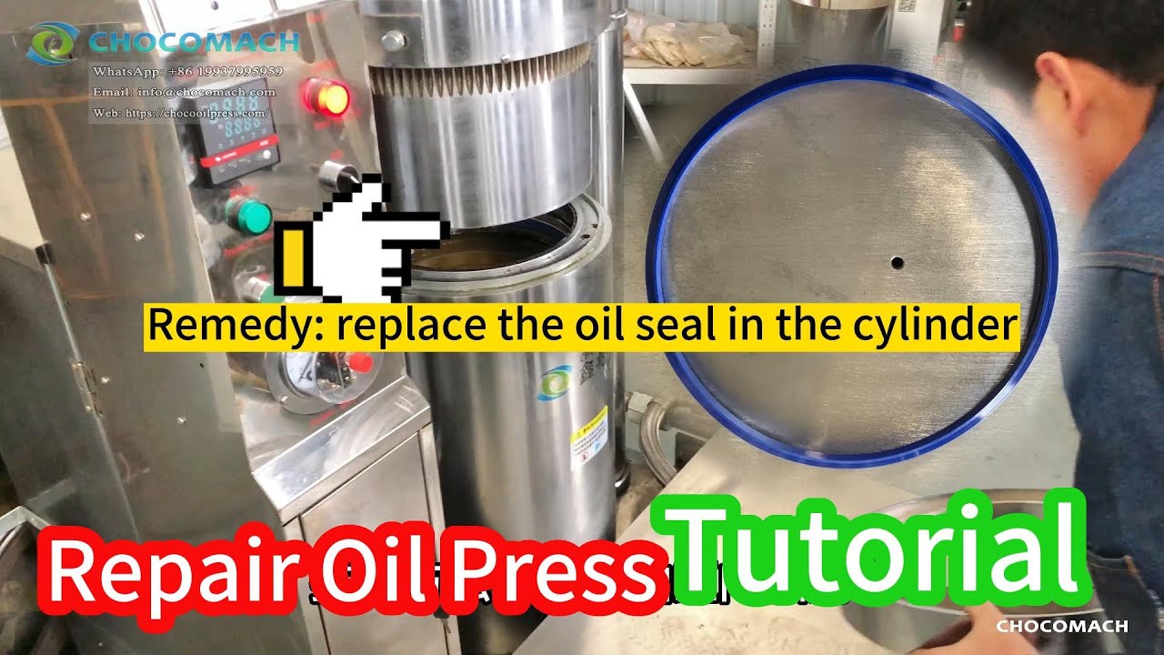 repair oil press tutorial，repair oil machine，maintenance guide，maintenance manual