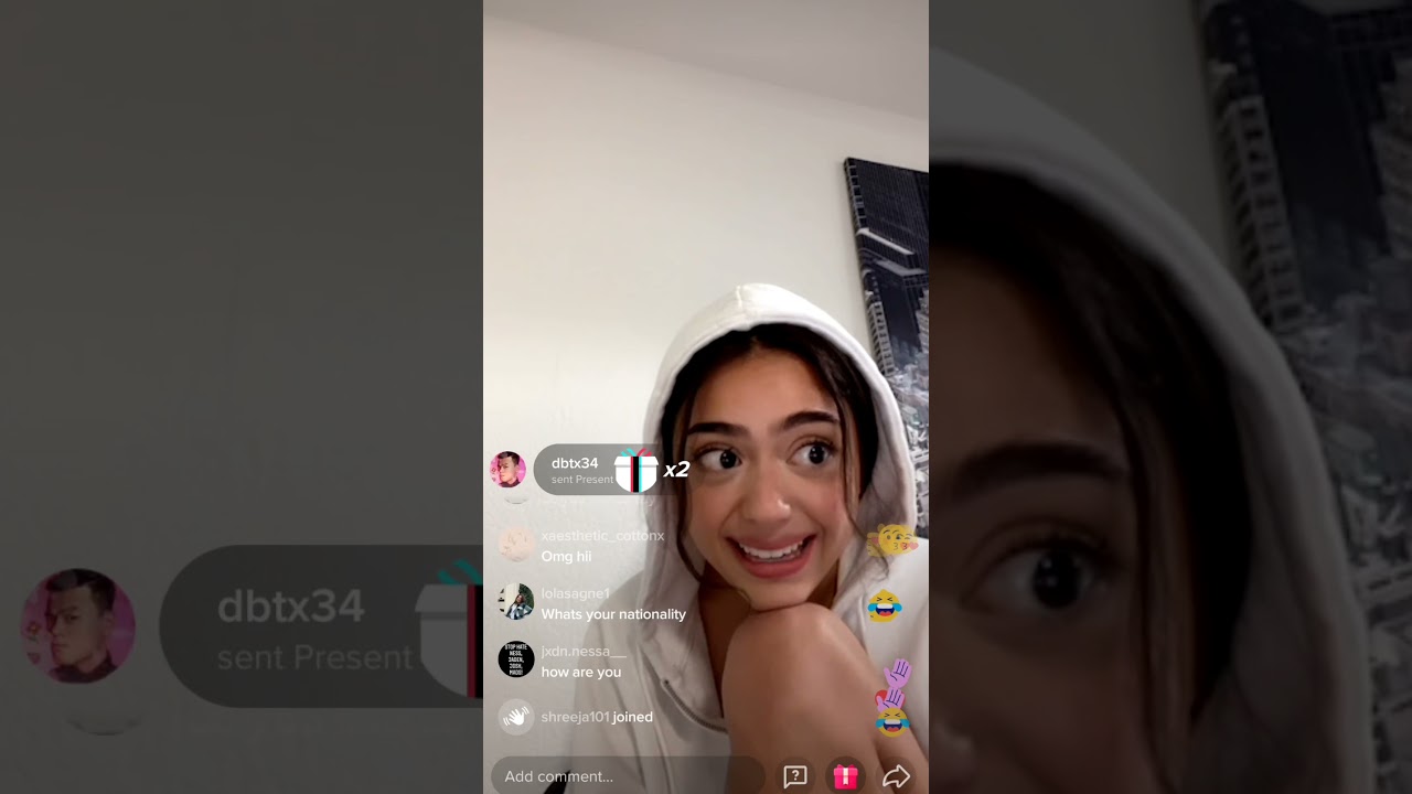 nailea devora's live on tiktok (billnai)