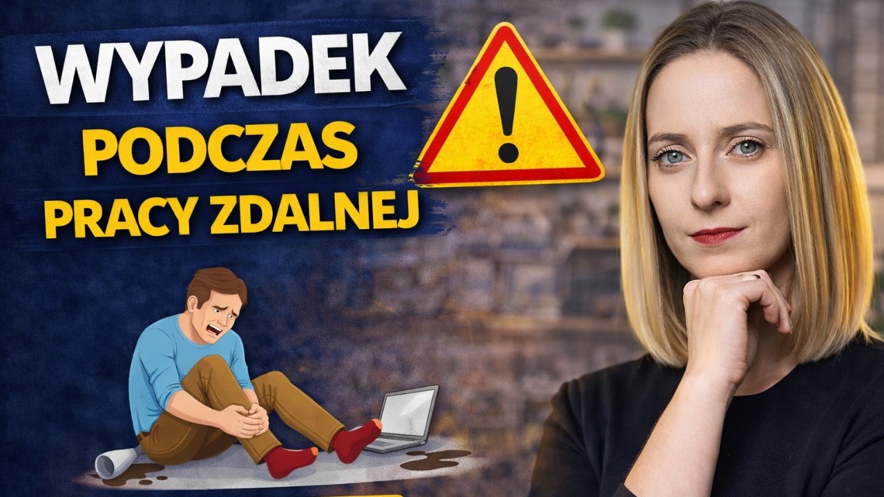 Wypadek podczas pracy zdalnej w domu, czy to wypadek przy pracy? TAK!