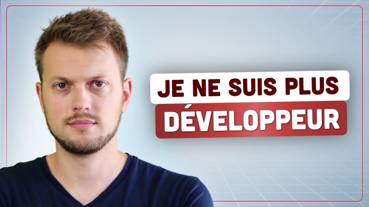 Pourquoi j'ai arrêté le développement et les vidéos YouTube