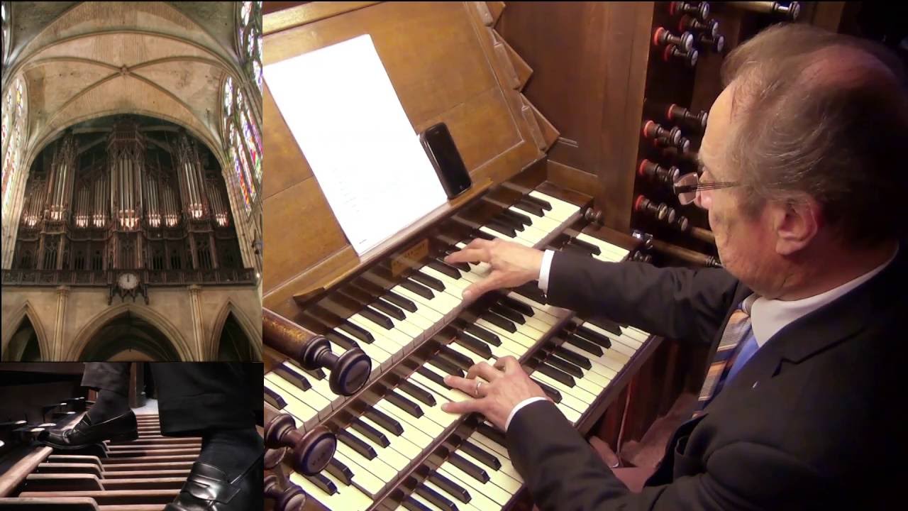 Pierre Pincemaille Offertoire improvisé -L'orgue Cavaillé-Coll de la cathédrale Saint-Denis