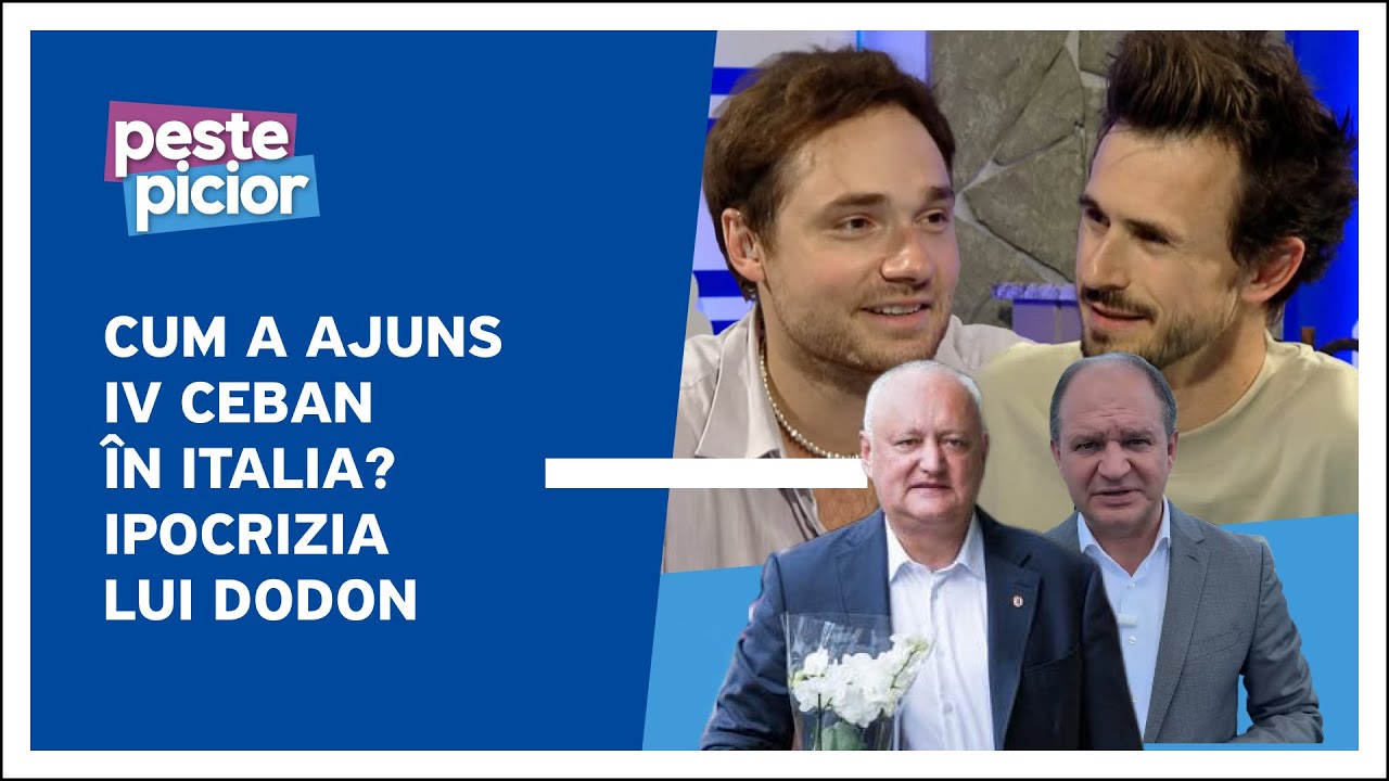 Peste Picior - Cum a ajuns Iv Ceban în Italia? Ipocrizia lui Igor Dodon