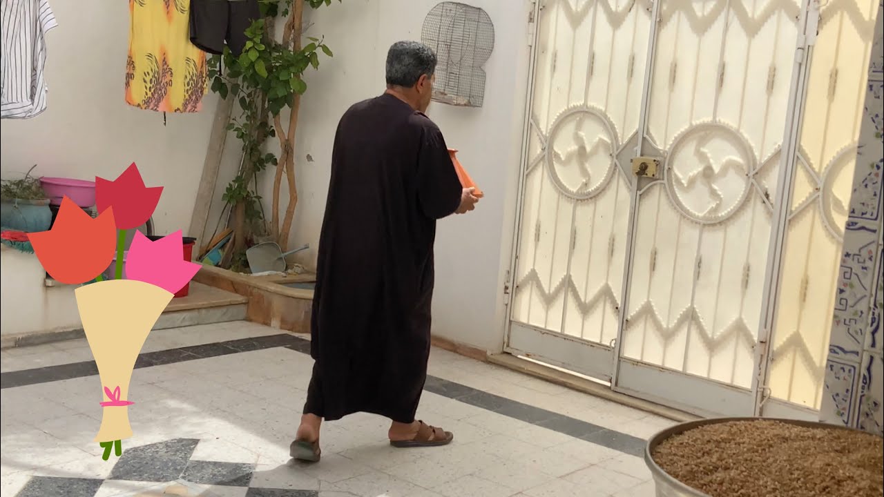 اول شخص ازوره بعد وصولي الى تونس/فطوري عند خويا الكبير كسكسي بالقديد/تفاجئت بمشروع زوجة اخي