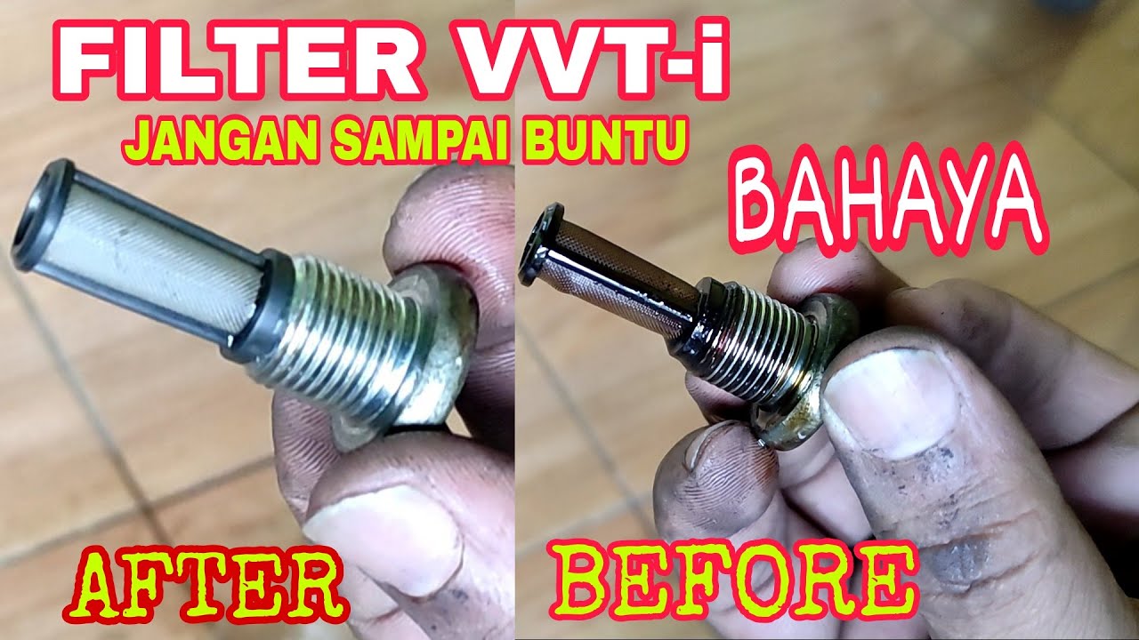 Cara membuka membersihkan filter vvti avanza xenia