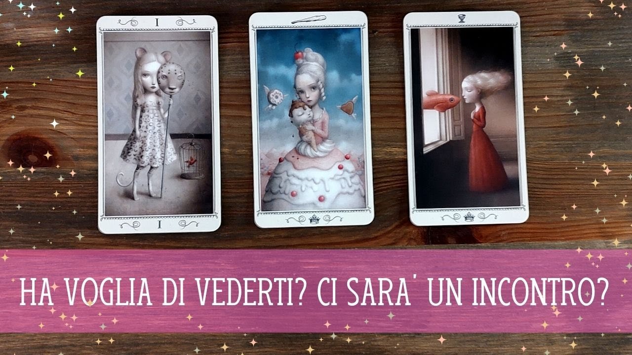 Ha voglia di vederti? Ci sarà presto un incontro? ❤️🌼 Tarocchi Amore Inerattivi