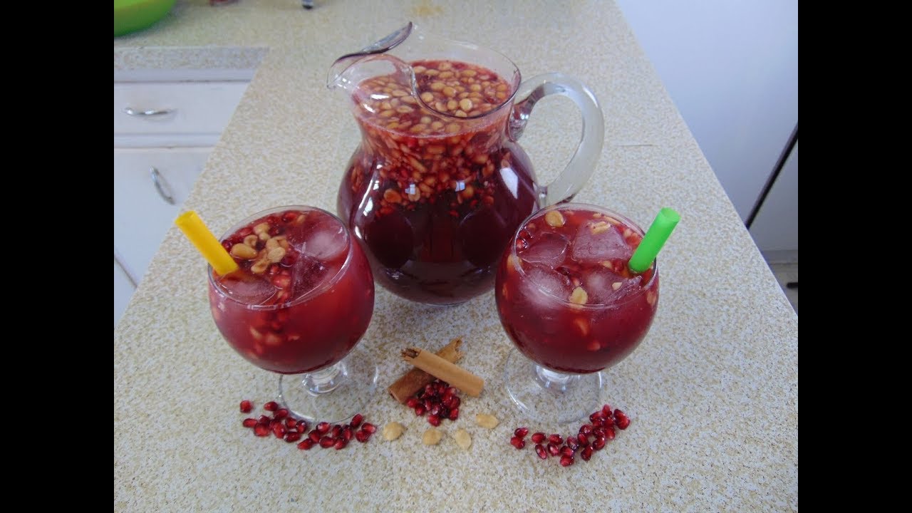 Ponche de granada Navideño Rico y Facil!!