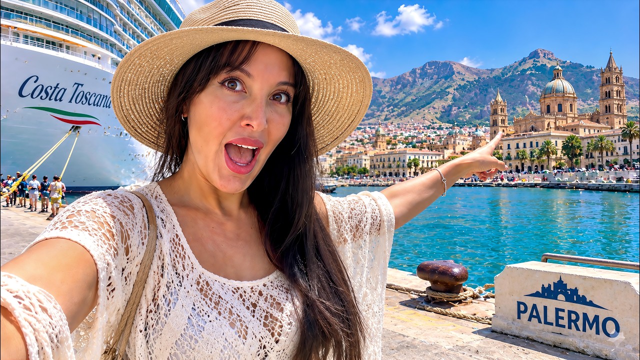 PALERMO EN CRUCERO - COSTA TOSCANA 🇮🇹