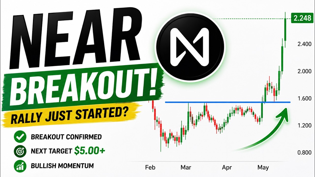 NEAR Protocol BREAKOUT Confirmed? 🚀 Massive Rally Incoming | NEAR Price Prediction 2026