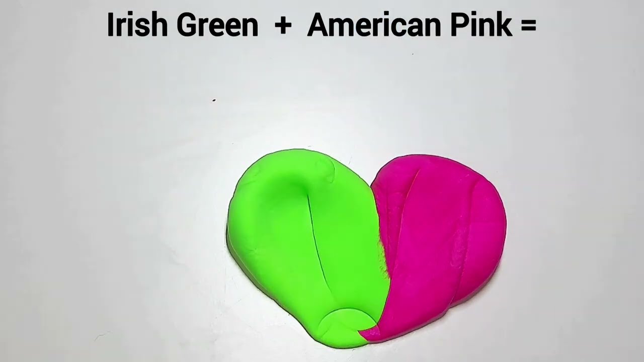 Color mixed asmr l ASMR polymer clay l Unboxing   color rainbow 🌈 ✨️ 👌 Satisfying ASMR Video 